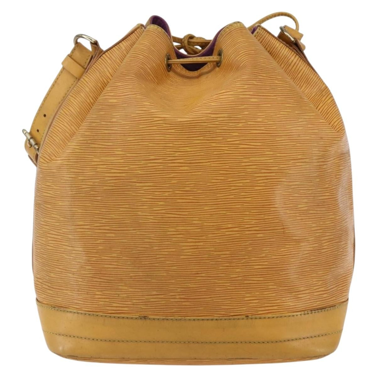 Louis Vuitton Petit Noe Nm Handbag Epi Leather Yellow Leather Shoulder Bag Bag (Authentic Pre-Loved)