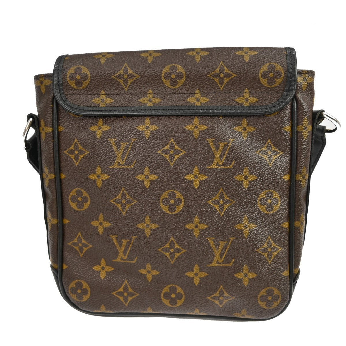 Louis Vuitton Louis Vuitton Bass Messenger Bag Macassar Monogram Canvas Brown Canvas Shoulder Bag Bag (Authentic Pre-Loved)