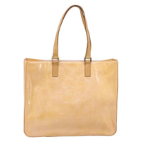 Louis Vuitton Columbus Handbag Monogram Vernis Beige Patent_Leather Tote Bag Bag (Authentic Pre-Loved)