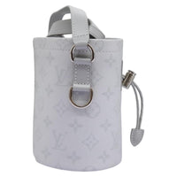Louis Vuitton Chalk Nano Bag Limited Edition Logo Story Monogram Canvas Gray Canvas Clutche & Pouche Bag (Pre-Loved)