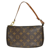 Louis Vuitton Louis Vuitton Pochette Accessoires Nm Monogram Canvas Brown Canvas Clutche & Pouche Bag (Pre-Loved)