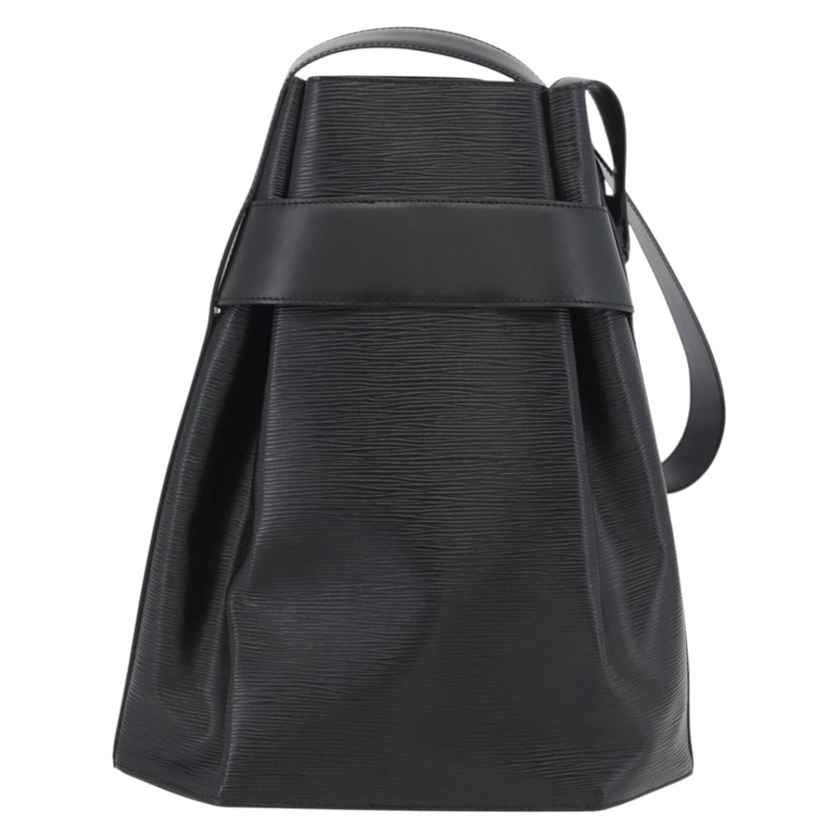 Louis Vuitton Vintage Sac D'epaule Handbag Epi Leather Black Leather Shoulder Bag Bag (Authentic Pre-Loved)