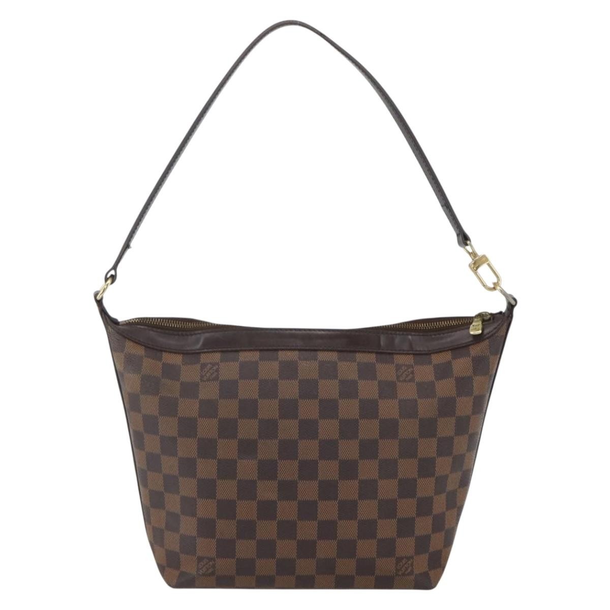 Louis Vuitton Illovo Handbag Damier Brown Canvas Shoulder Bag Bag (Authentic Pre-Loved)