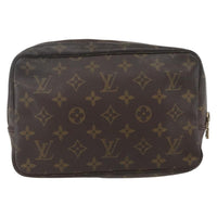 Louis Vuitton Trousse Toilette Monogram Canvas Brown Canvas Clutche & Pouche Bag (Authentic Pre-Loved)