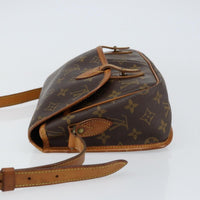 Louis Vuitton Sac Gibeciere Messenger Bag Monogram Canvas Brown Canvas Shoulder Bag Bag (Authentic Pre-Loved)