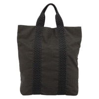 Hermes Fourre-Tout Herline Fourre-Tout Herline Gray Canvas Tote Bag Bag (Pre-Loved)