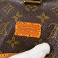 Louis Vuitton Louis Vuitton Saumur Handbag Monogram Canvas Brown Canvas Shoulder Bag Bag (Authentic Pre-Loved)