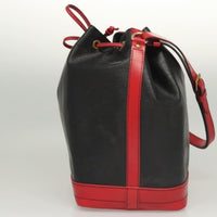 Louis Vuitton Bicolor Noe Handbag Epi Leather Black Leather Shoulder Bag Bag (Authentic Pre-Loved)