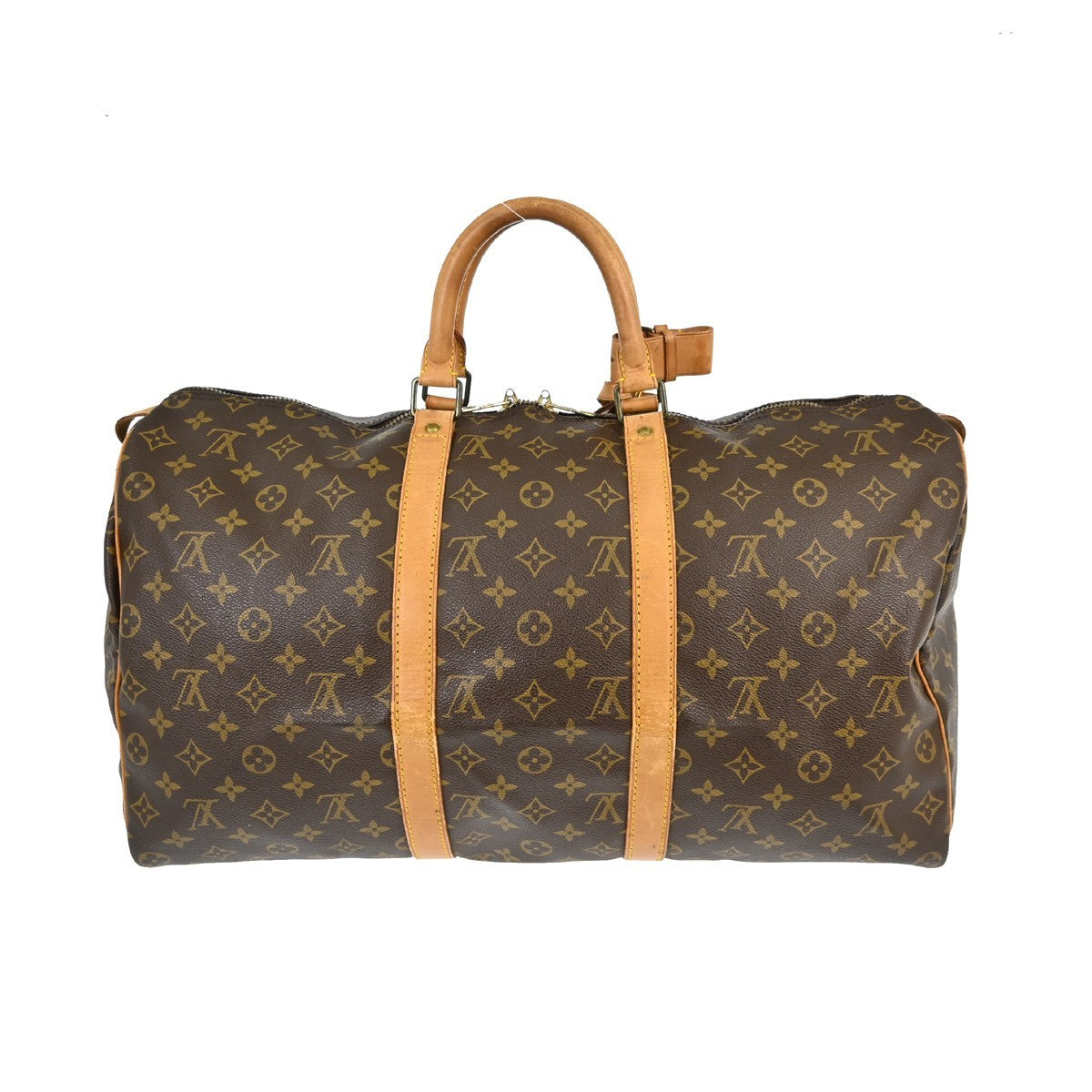 Louis Vuitton Louis Vuitton Keepall Bag Monogram Canvas Brown Canvas Travel Bag Bag (Pre-Loved)