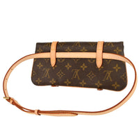 Louis Vuitton Marelle Waist Bag Monogram Canvas Brown Canvas Clutche & Pouche Bag (Authentic Pre-Loved)