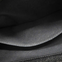 Chanel Boy Flap Bag Tweed And Leather Black Leather Shoulder Bag Bag (Pre-Loved)