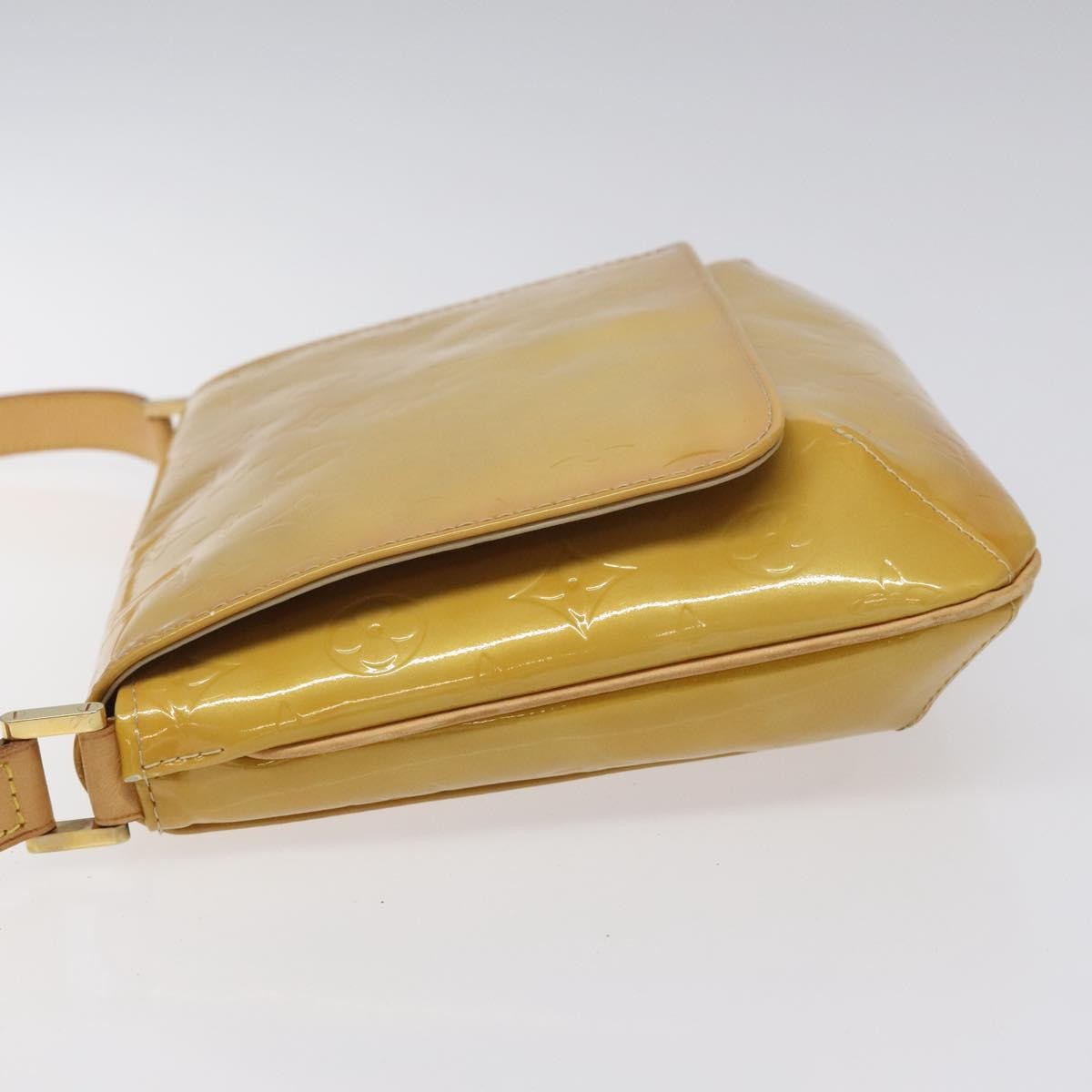 Louis Vuitton Thompson Street Handbag Monogram Vernis Beige Patent_Leather Shoulder Bag Bag (Authentic Pre-Loved)