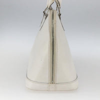 Louis Vuitton Alma Handbag Epi Leather White Leather Handbag (Authentic Pre-Loved)