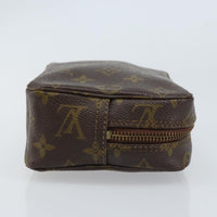 Louis Vuitton Trousse Toilette Monogram Canvas Brown Canvas Clutche & Pouche Bag (Authentic Pre-Loved)