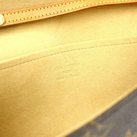 Louis Vuitton Twin Handbag Monogram Canvas Brown Canvas Clutche & Pouche Bag (Authentic Pre-Loved)