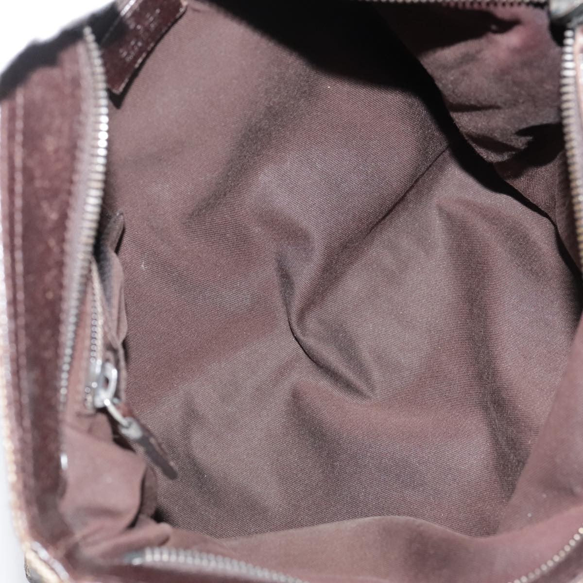 Gucci Double Pocket Web Messenger Gg Canvas Brown Canvas Shoulder Bag Bag (Pre-Loved)