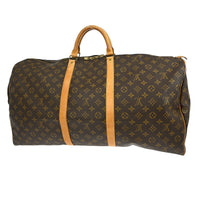 Louis Vuitton Louis Vuitton Keepall Bag Monogram Canvas Brown Canvas Travel Bag Bag (Pre-Loved)