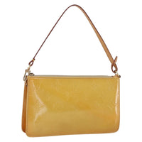 Louis Vuitton Lexington Pochette Monogram Vernis Beige Patent_Leather Clutche & Pouche Bag (Authentic Pre-Loved)