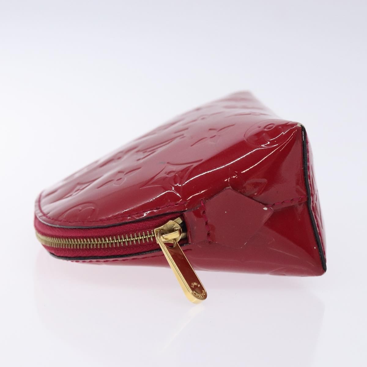 Louis Vuitton Cosmetic Pouch Monogram Vernis Pink Patent_Leather Clutche & Pouche Bag (Authentic Pre-Loved)