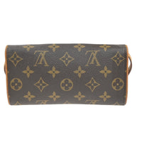 Louis Vuitton Louis Vuitton Twin Handbag Monogram Canvas Brown Canvas Clutche & Pouche Bag (Pre-Loved)