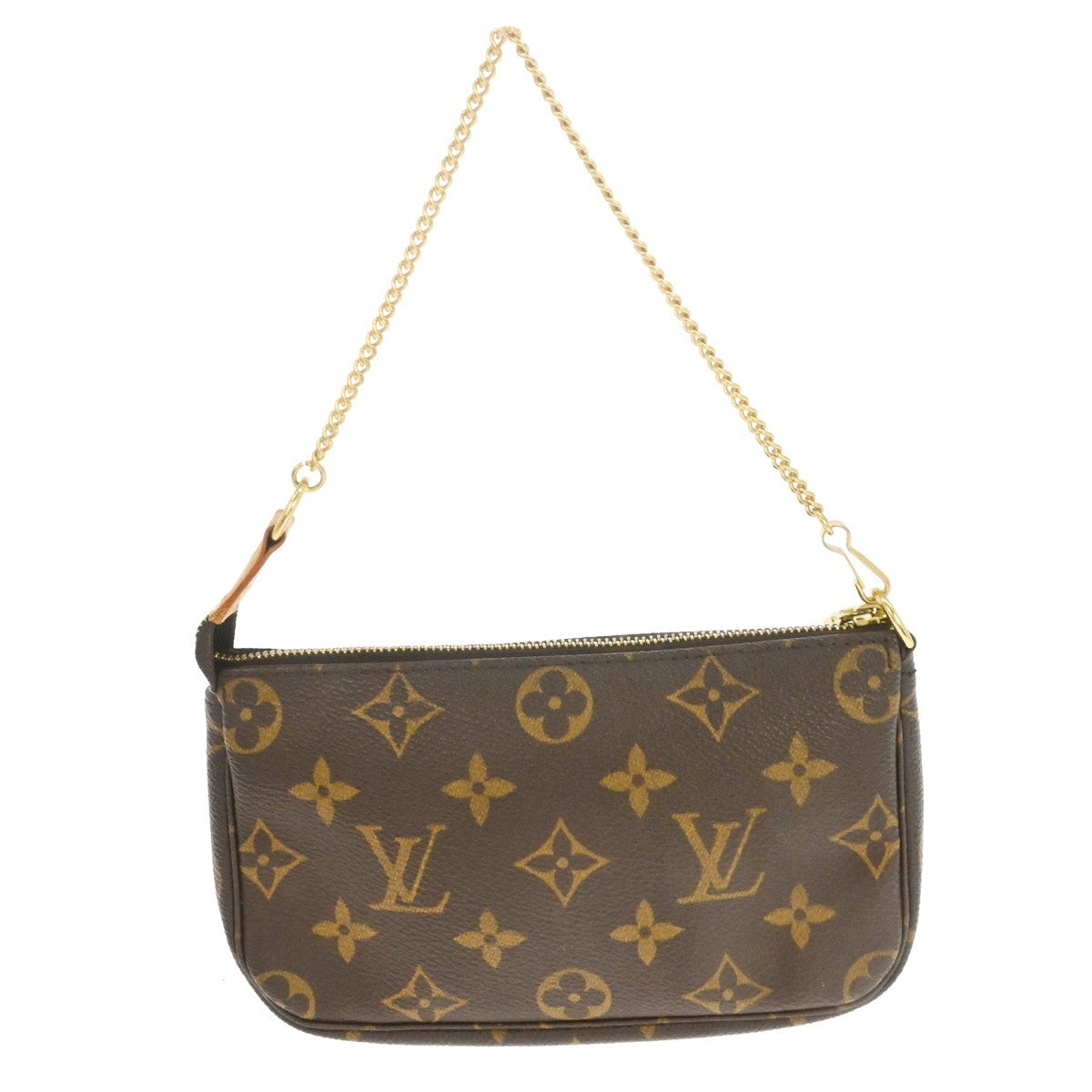 Louis Vuitton Louis Vuitton Mini Pochette Accessoires Canvas Brown Canvas Clutche & Pouche Bag (Pre-Loved)