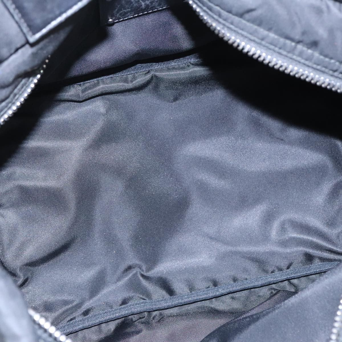 Prada Convertible Double Tote Tessuto Navy Nylon Tote Bag Bag (Pre-Loved)