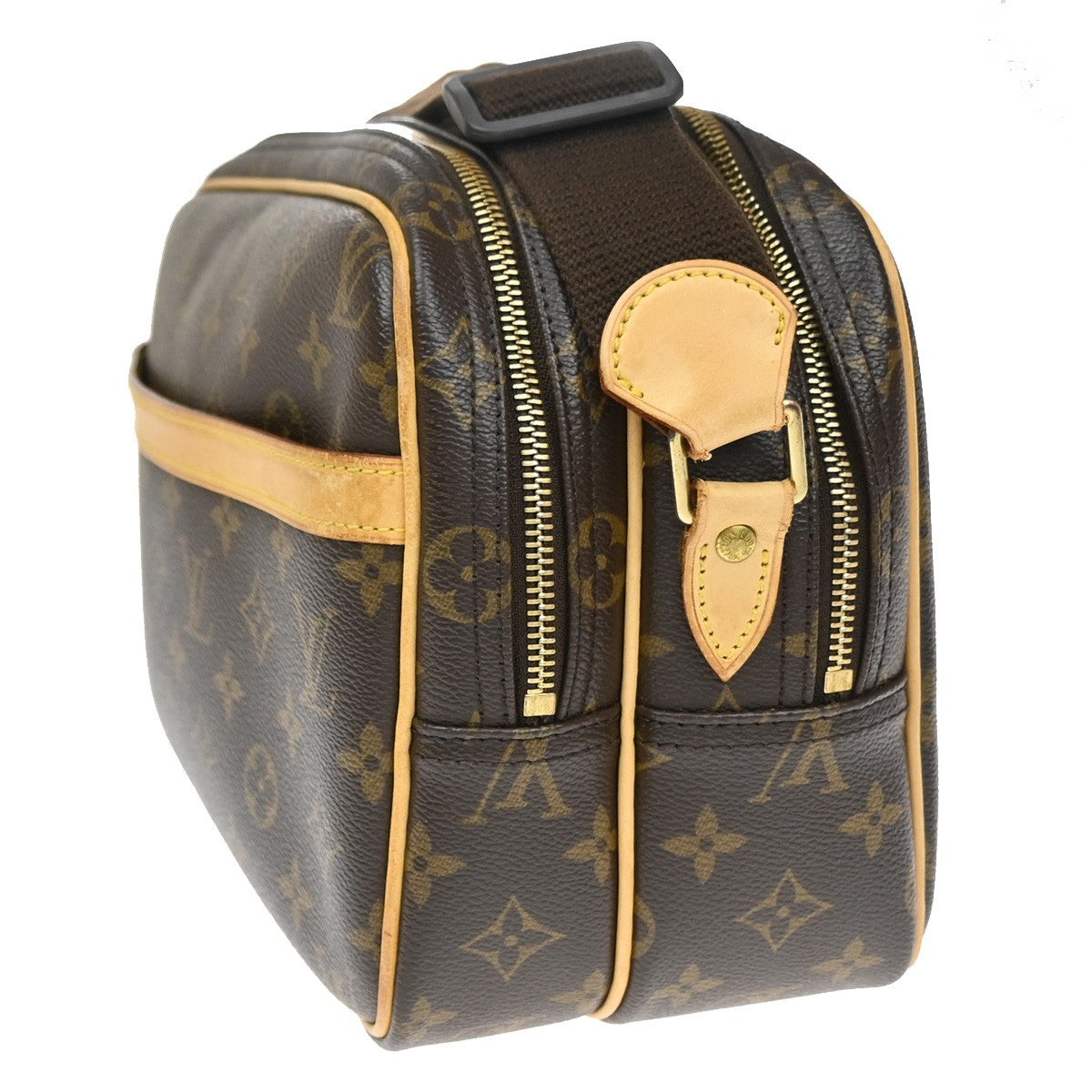 Louis Vuitton Reporter Bag Monogram Canvas Brown Canvas Shoulder Bag Bag (Authentic Pre-Loved)