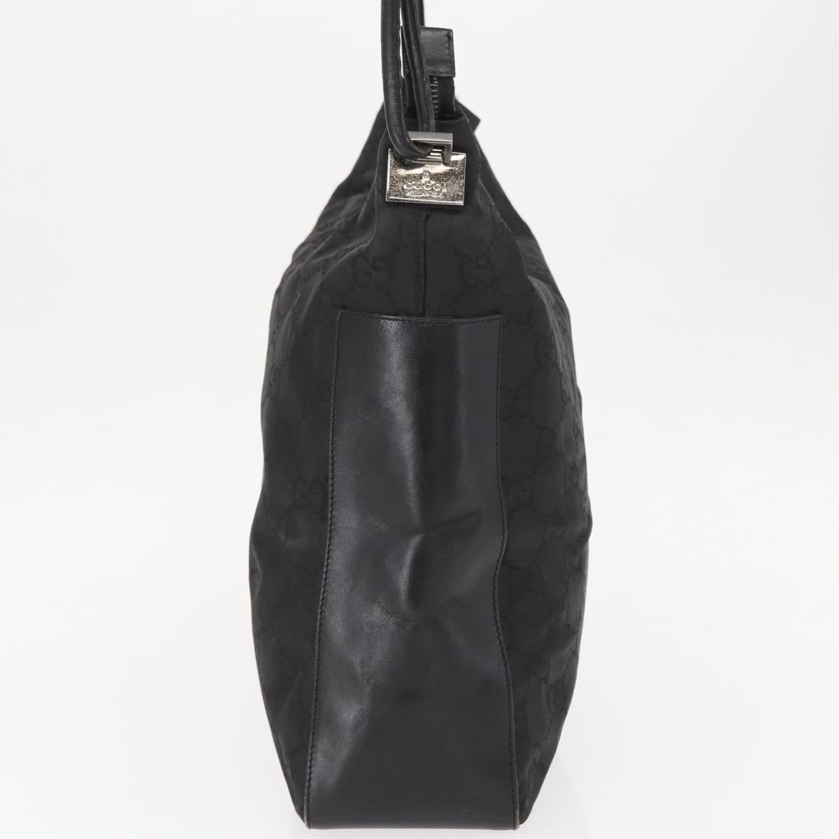 Gucci Vintage Hobo Gg Canvas Black Canvas Shoulder Bag Bag (Authentic Pre-Loved)
