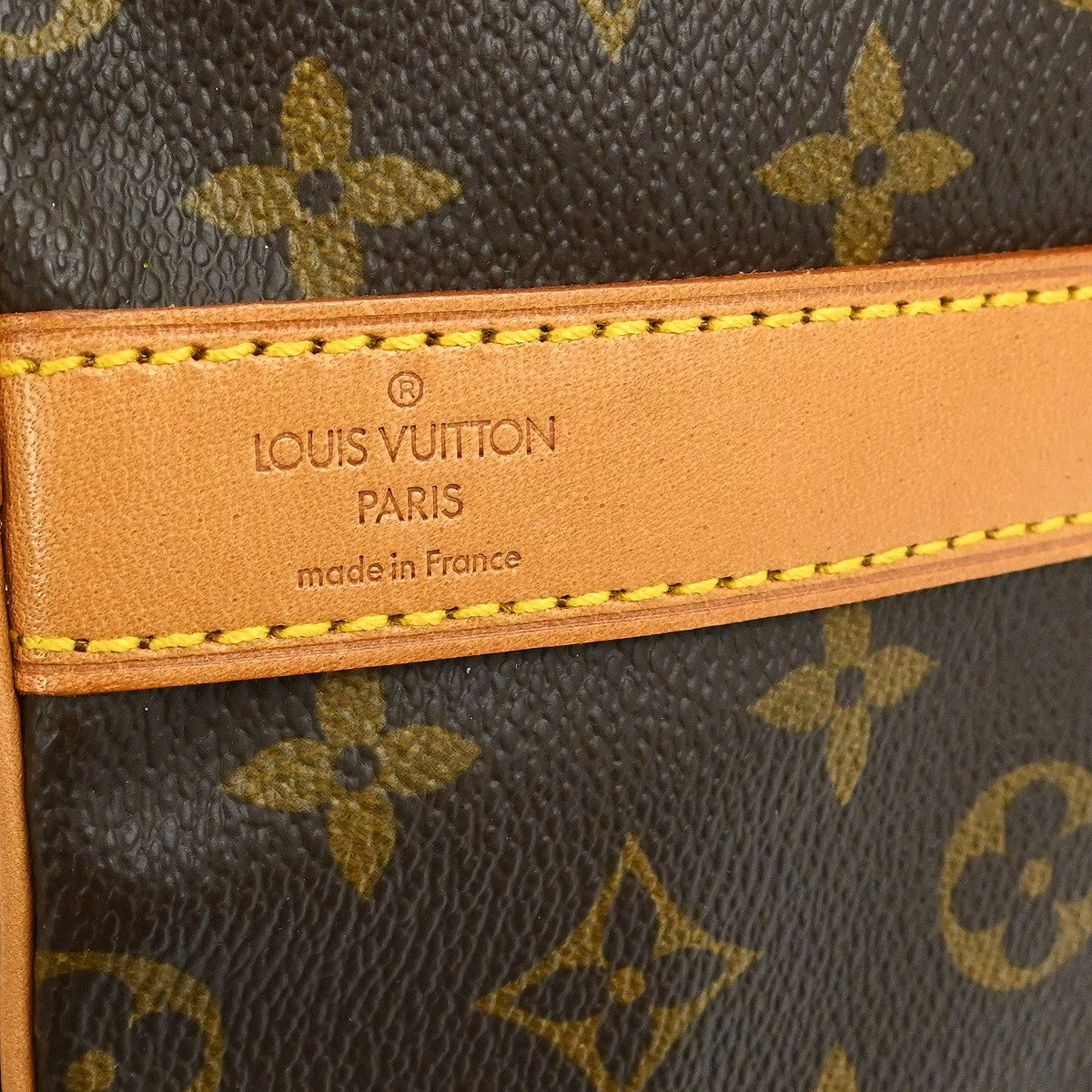 Louis Vuitton Keepall Bandouliere Bag Monogram Canvas Brown Canvas Travel Bag Bag (Authentic Pre-Loved)