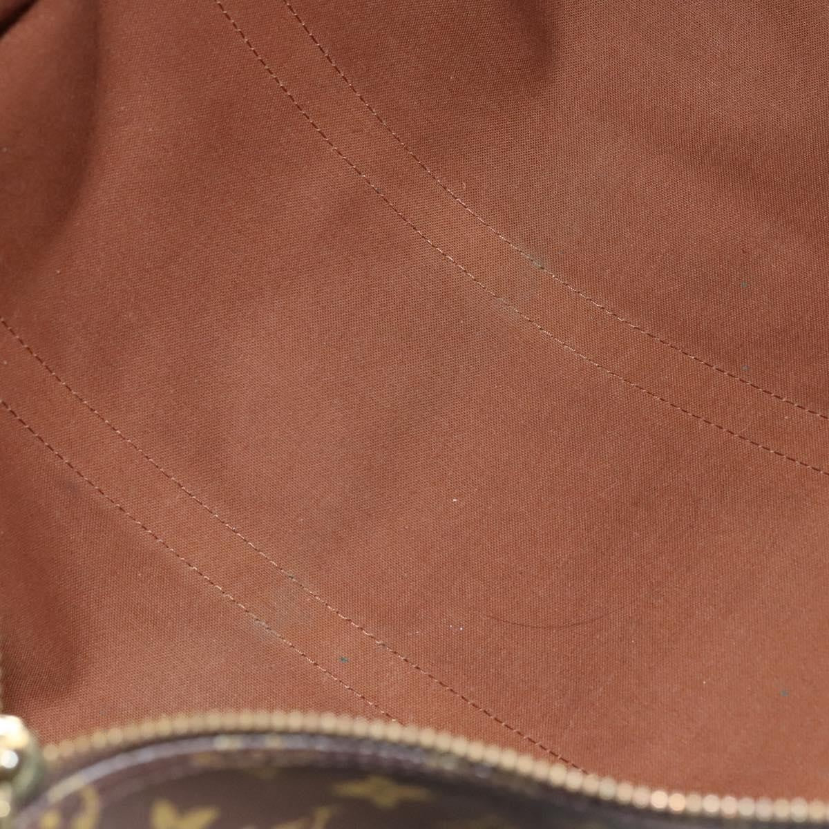Louis Vuitton Keepall Bag Monogram Canvas Brown Canvas Travel Bag Bag (Authentic Pre-Loved)