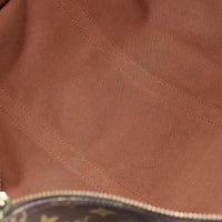Louis Vuitton Keepall Bag Monogram Canvas Brown Canvas Travel Bag Bag (Authentic Pre-Loved)