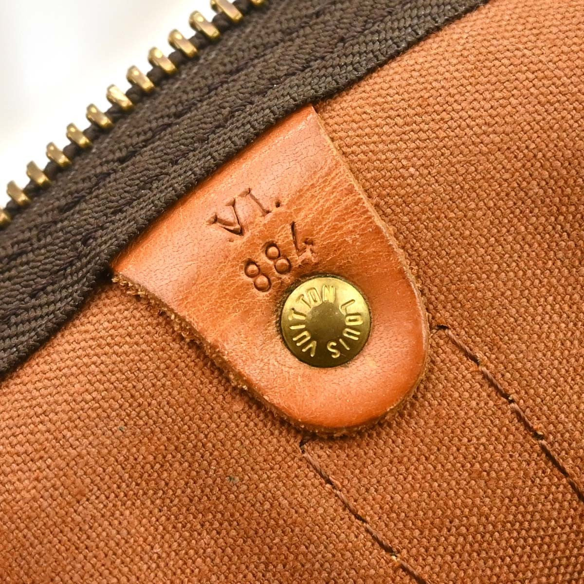Louis Vuitton Louis Vuitton Keepall Bag Monogram Canvas Brown Canvas Travel Bag Bag (Pre-Loved)