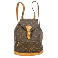 Louis Vuitton Louis Vuitton Vintage Montsouris Backpack Monogram Canvas Brown Canvas Backpack Bag (Pre-Loved)