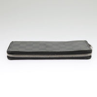 Louis Vuitton Zippy Wallet Vertical Damier Graphite Gray Canvas Wallets Accessory (Authentic Pre-Loved)