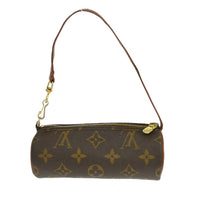 Louis Vuitton Papillon Pochette Monogram Canvas Brown Canvas Clutche & Pouche Bag (Authentic Pre-Loved)
