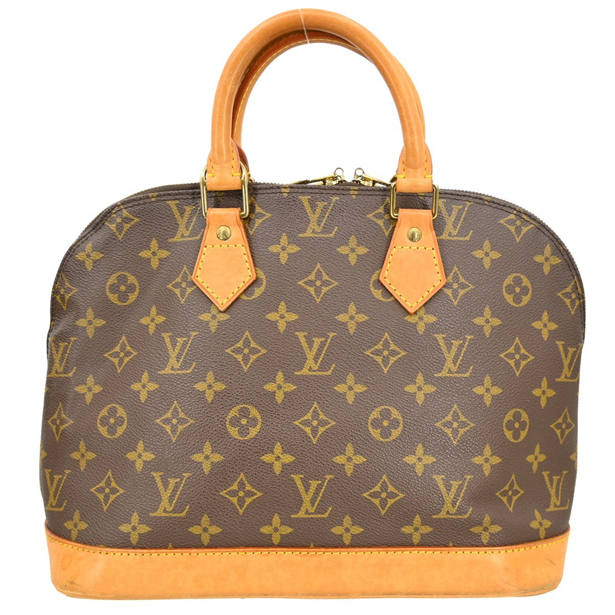 Louis Vuitton Louis Vuitton Alma Handbag Monogram Canvas Brown Canvas Handbag (Pre-Loved)