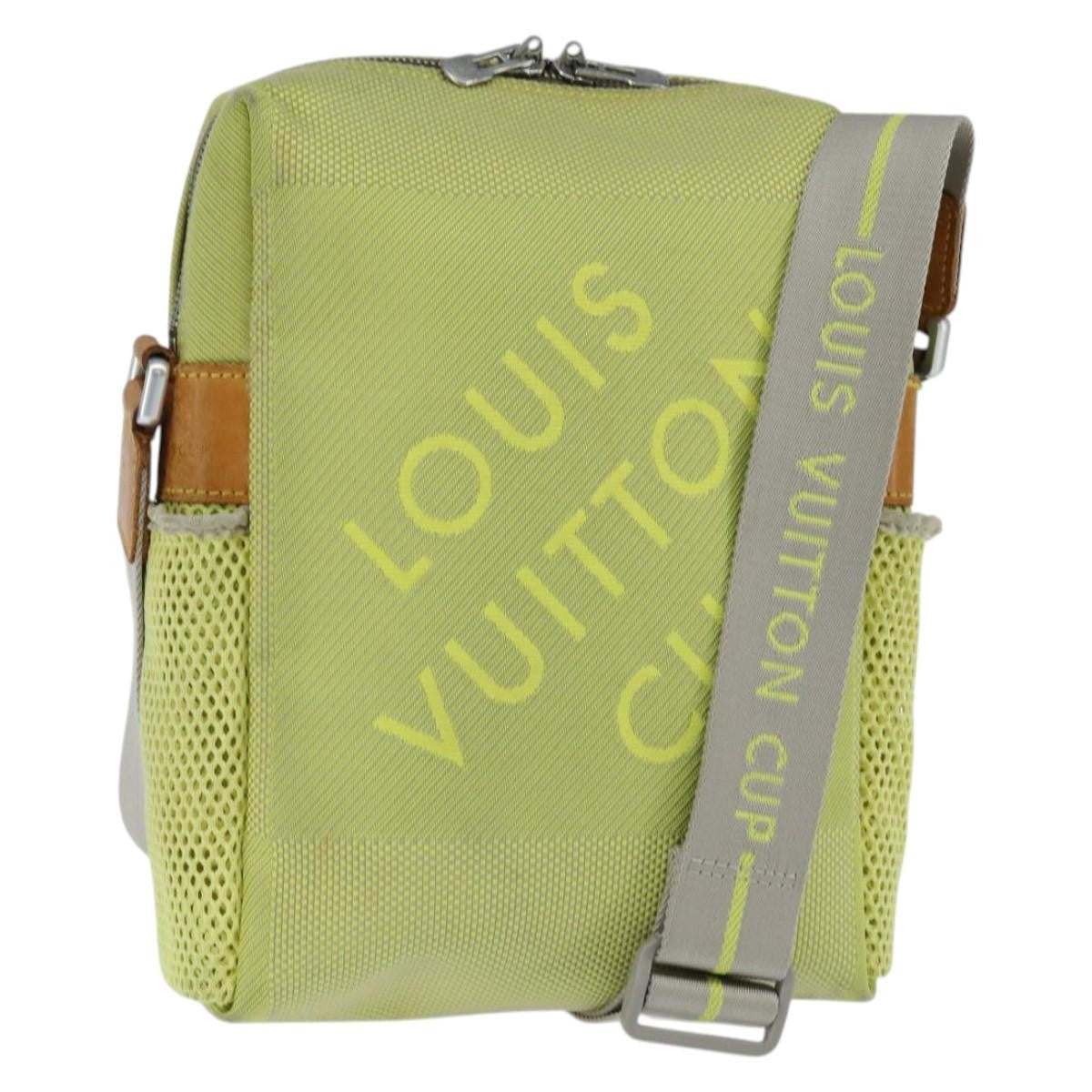 Louis Vuitton Cup Weathery Bag Damier Geant Canvas Yellow Canvas Shoulder Bag Bag (Authentic Pre-Loved)