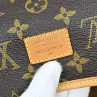 Louis Vuitton Louis Vuitton Saumur Handbag Monogram Canvas Brown Canvas Shoulder Bag Bag (Pre-Loved)