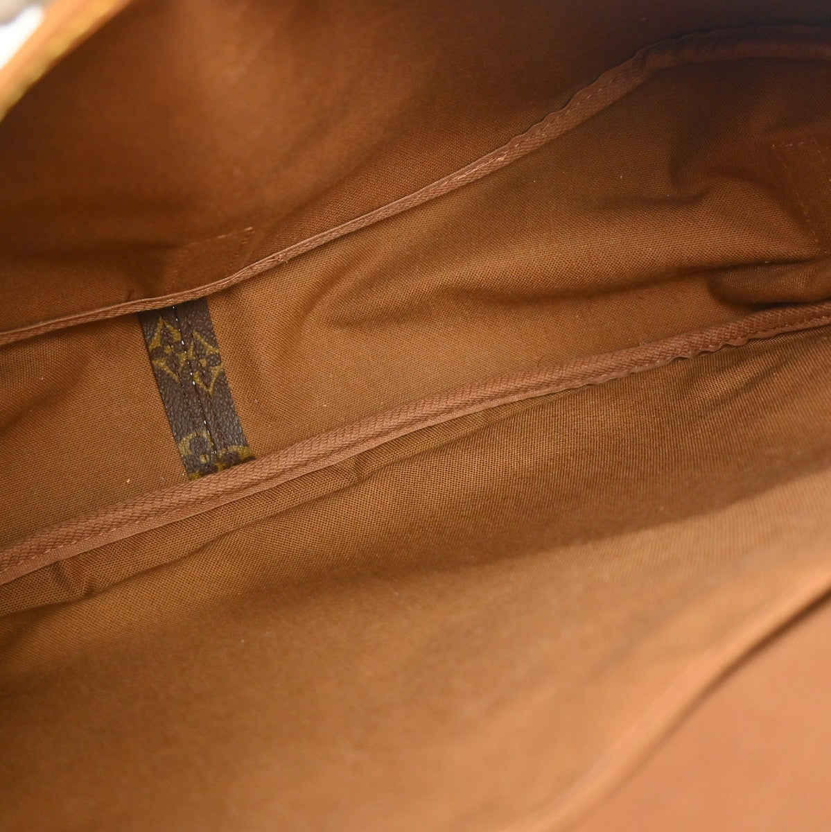 Louis Vuitton Louis Vuitton Saumur Handbag Monogram Canvas Brown Canvas Shoulder Bag Bag (Pre-Loved)