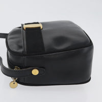 Salvatore Ferragamo Vara Bow Camera Shoulder Bag Leather Black Leather Shoulder Bag Bag (Authentic Pre-Loved)