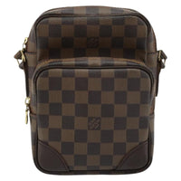 Louis Vuitton Amazone Bag Damier Brown Canvas Shoulder Bag Bag (Authentic Pre-Loved)