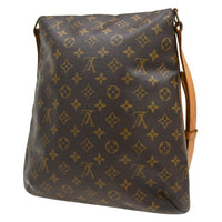 Louis Vuitton Musette Salsa Handbag Monogram Canvas Brown Canvas Shoulder Bag Bag (Authentic Pre-Loved)
