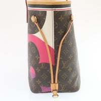 Louis Vuitton Neverfull Nm Tote Limited Edition Game On Monogram Canvas Brown Canvas Tote Bag Bag (Authentic Pre-Loved)