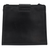 Salvatore Ferragamo Vintage Shoulder Bag Leather Black Leather Shoulder Bag Bag (Authentic Pre-Loved)