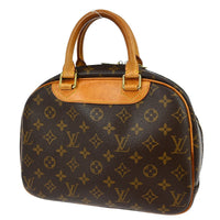Louis Vuitton Louis Vuitton Trouville Handbag Monogram Canvas Brown Canvas Handbag (Authentic Pre-Loved)