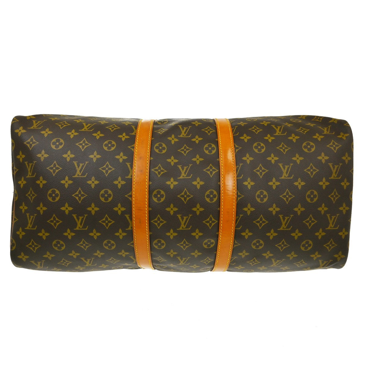 Louis Vuitton Louis Vuitton Keepall Bag Monogram Canvas Brown Canvas Handbag (Authentic Pre-Loved)