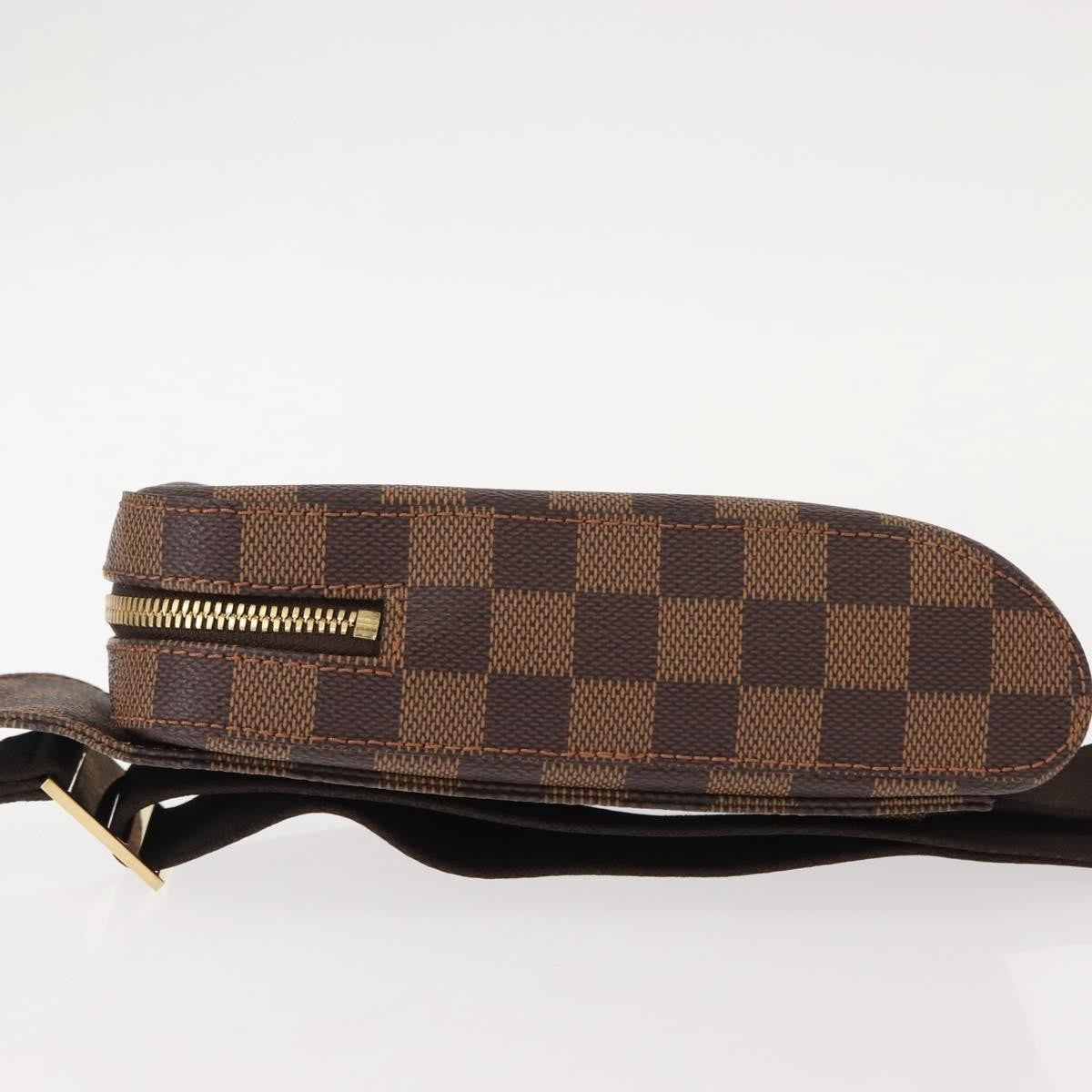 Louis Vuitton Geronimos Waist Bag Damier Brown Canvas Shoulder Bag Bag (Pre-Loved)