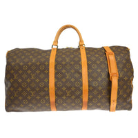 Louis Vuitton Louis Vuitton Keepall Bandouliere Bag Monogram Canvas Brown Canvas Travel Bag Bag (Pre-Loved)