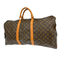 Louis Vuitton Louis Vuitton Keepall Bag Monogram Canvas Brown Canvas Travel Bag Bag (Pre-Loved)