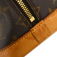 Louis Vuitton Alma Handbag Monogram Canvas Brown Canvas Handbag (Pre-Loved)